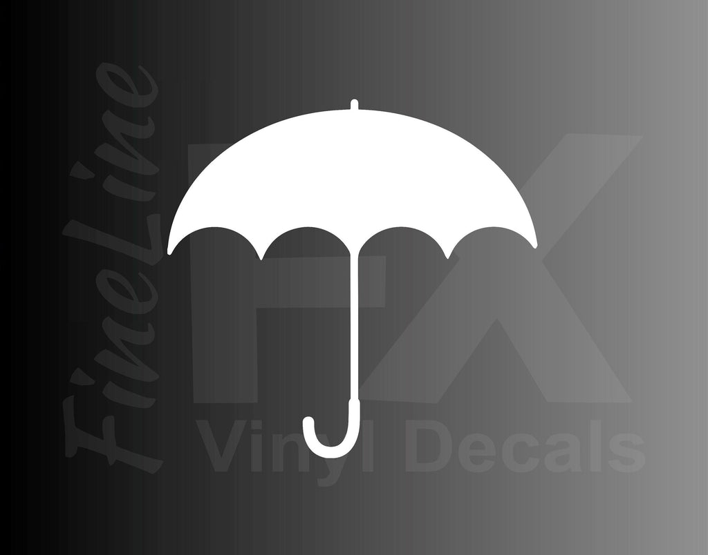 Umbrella Vinyl Decal Sticker 