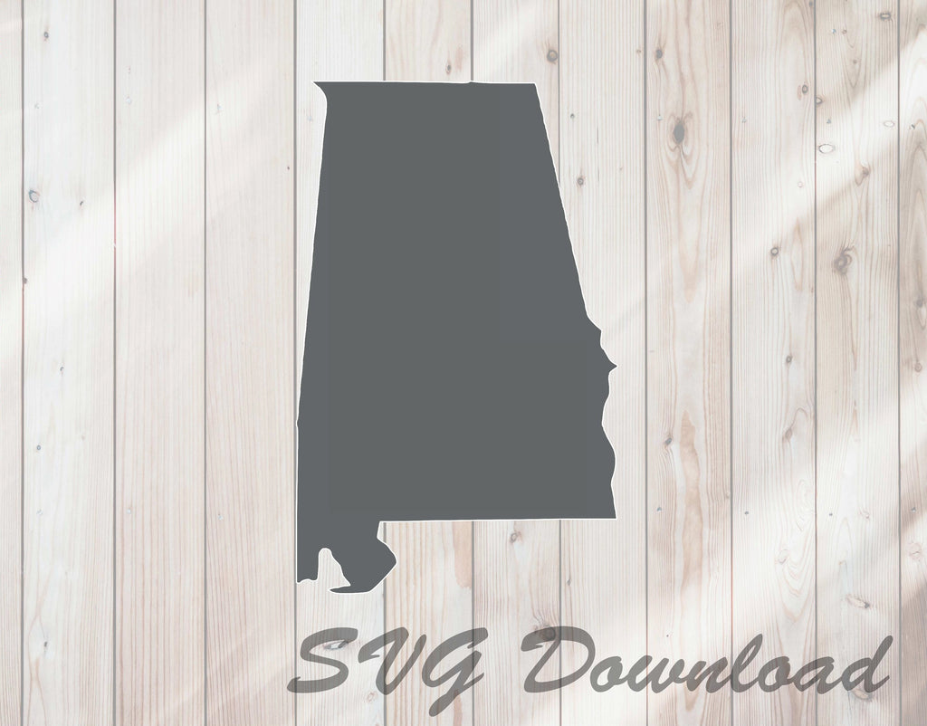 Alabama Silhouette SVG