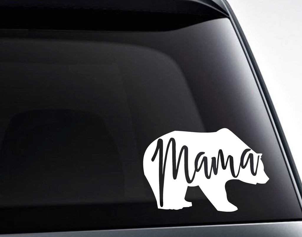 Mama Bear Cute Vinyl Decal Sticker For Cars, Tumblers And More - FineLineFX
