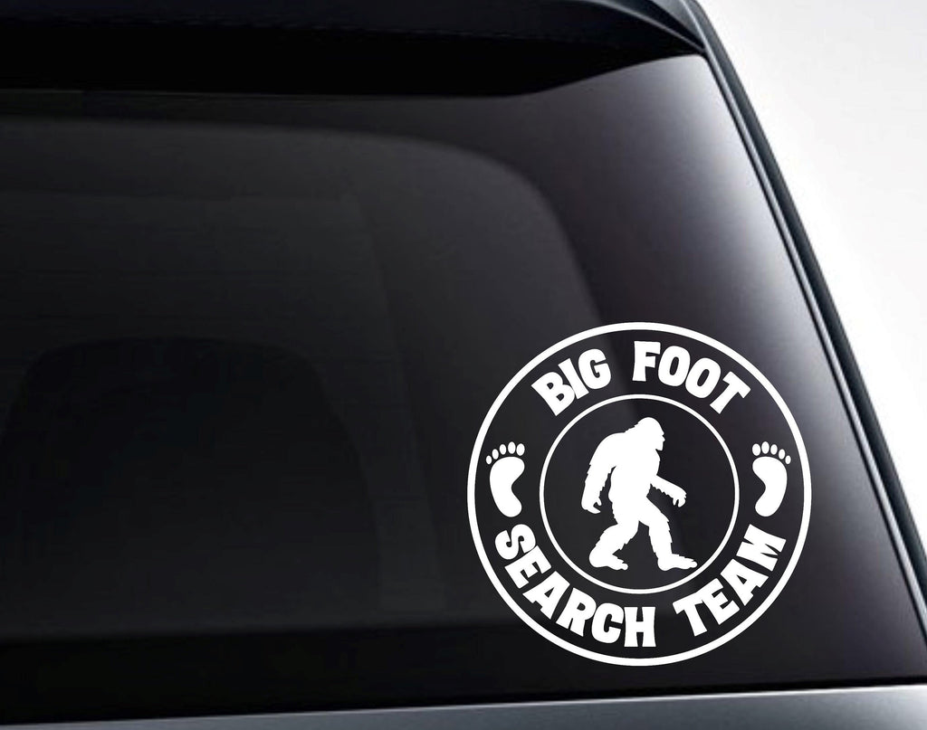 Big Foot Search Team Vinyl Decal Sticker - FineLineFX