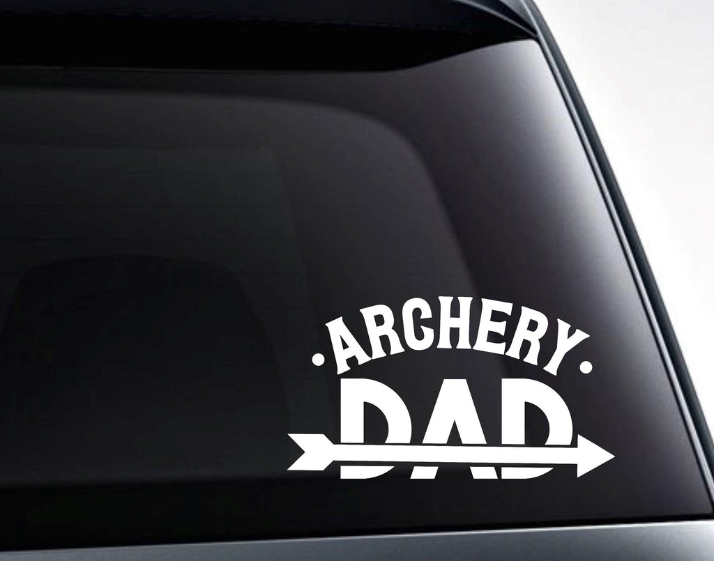 Archery Dad Arrow Vinyl Decal Sticker - FineLineFX