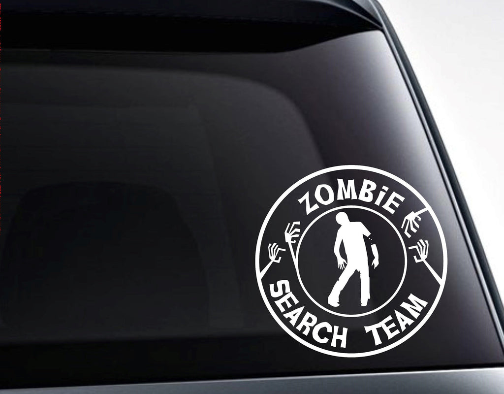 Zombie Search Team Vinyl Decal Sticker - FineLineFX