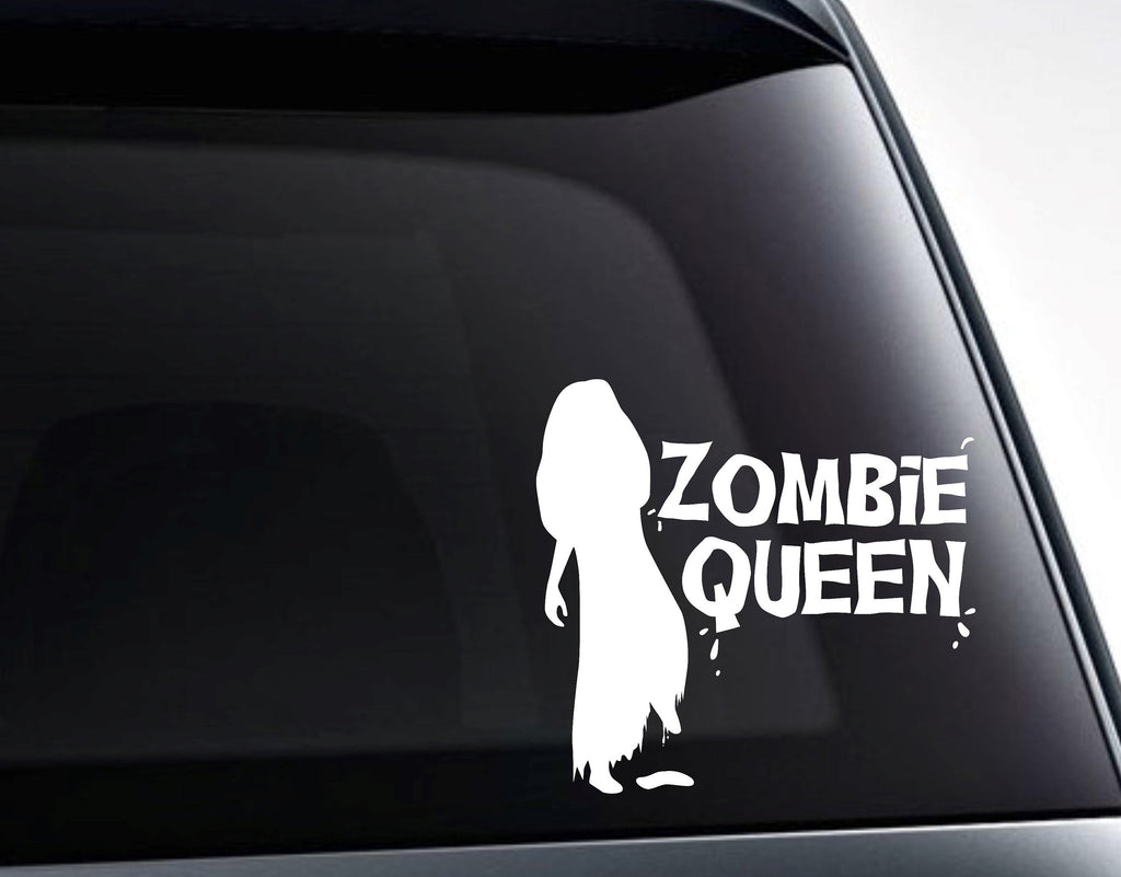 Zombie Queen Vinyl Decal Sticker - FineLineFX