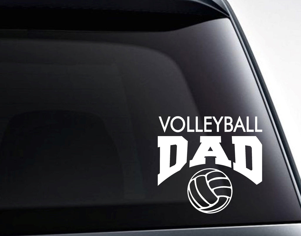 Volleyball Dad Vinyl Decal Sticker - FineLineFX