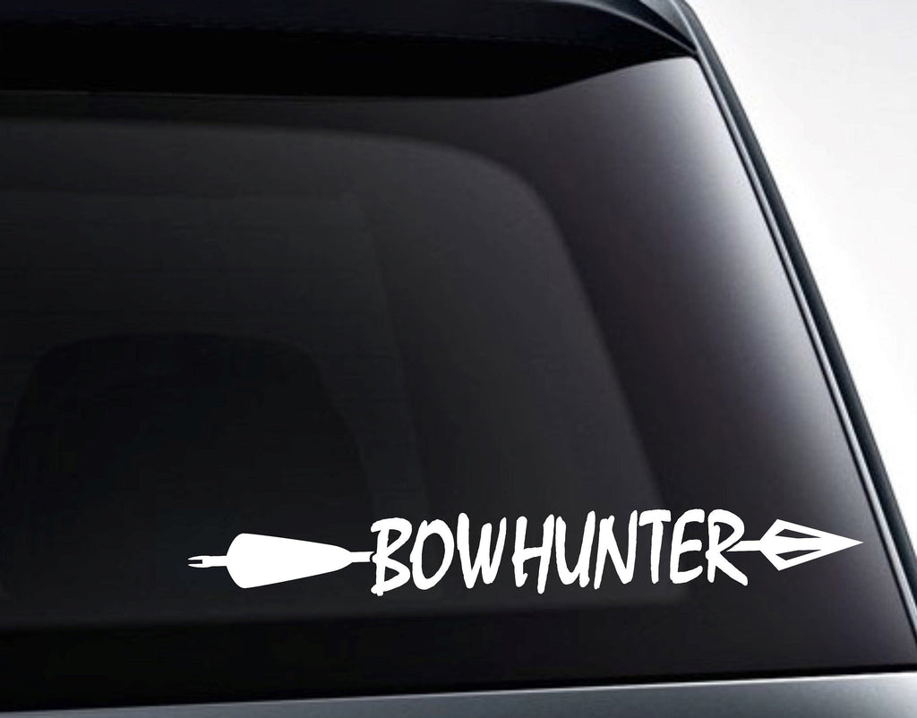 Bowhunter Archery Hunting Arrow Vinyl Decal Sticker - FineLineFX