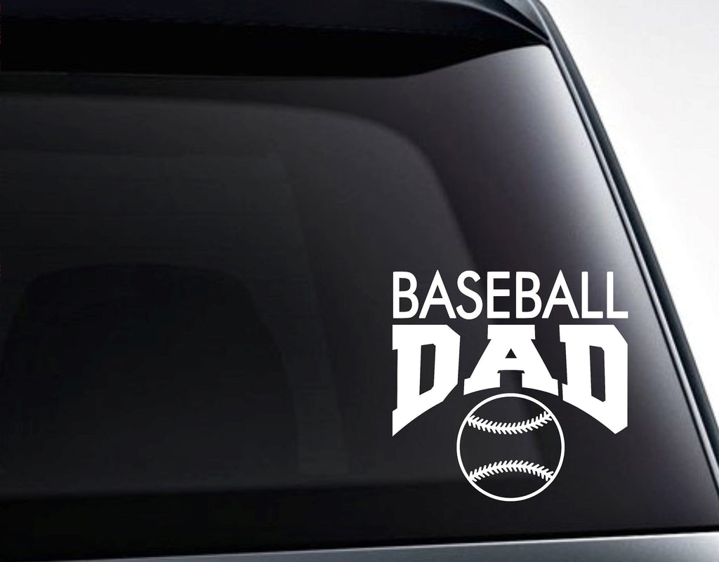 Baseball Dad Decal, Baseball Dad Sticker - FineLineFX