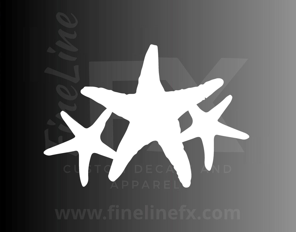 Starfish, Sea Creature, Ocean Life Vinyl Decal Sticker - FineLineFX