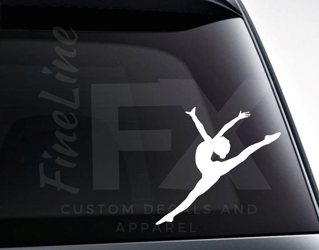 Ballerina Ballet Dancer Vinyl Decal Sticker - FineLineFX
