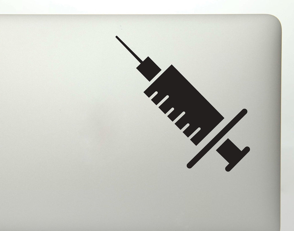 Medical Needle Nurse Doctor Shots Vinyl Decal Sticker - FineLineFX