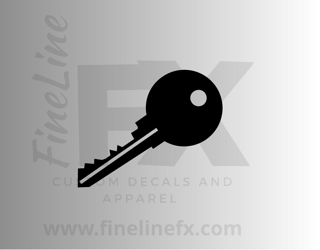 Key, House Key Vinyl Decal Sticker - FineLineFX