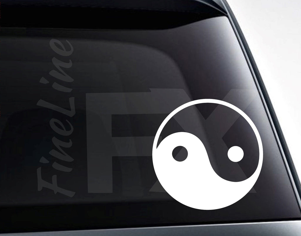 Yin Yang Symbol Vinyl Decal Sticker / Decal For Cars, Laptops, Tumblers And More
