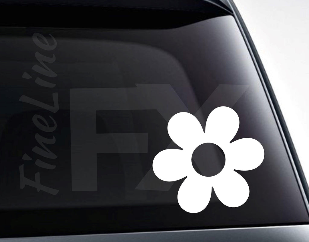 Daisy Flower Vinyl Decal Sticker / Decal For Cars, Laptops, Tumblers And More / Multiple Sizes And Colors