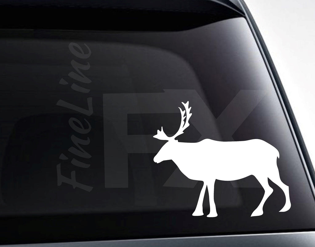 Elk Moose Animal Silhouette Vinyl Decal Sticker / Decal For Cars, Laptops, Tumblers And More