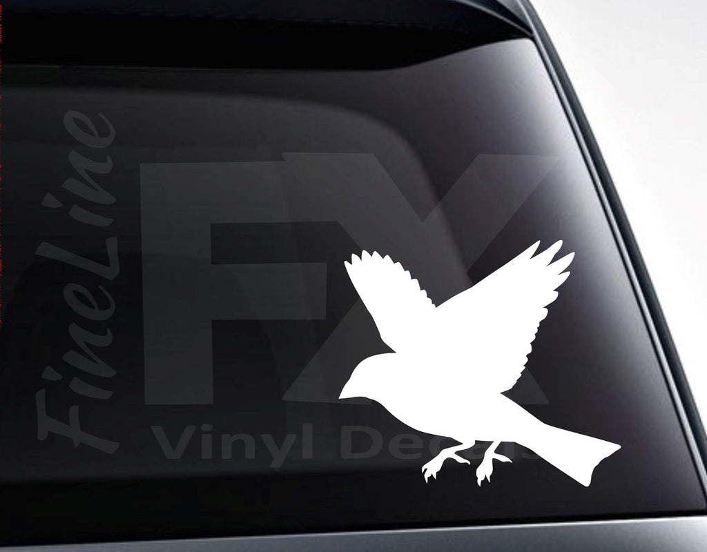 Bird Silhouette Vinyl Decal Sticker / Bird Decal For Cars, Laptops, Tumblers And More