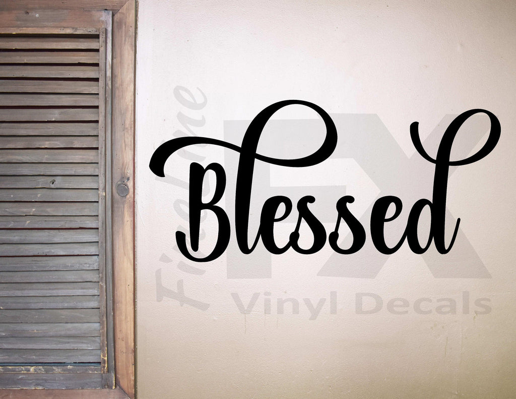 Blessed Wall Decal Wall Sticker 