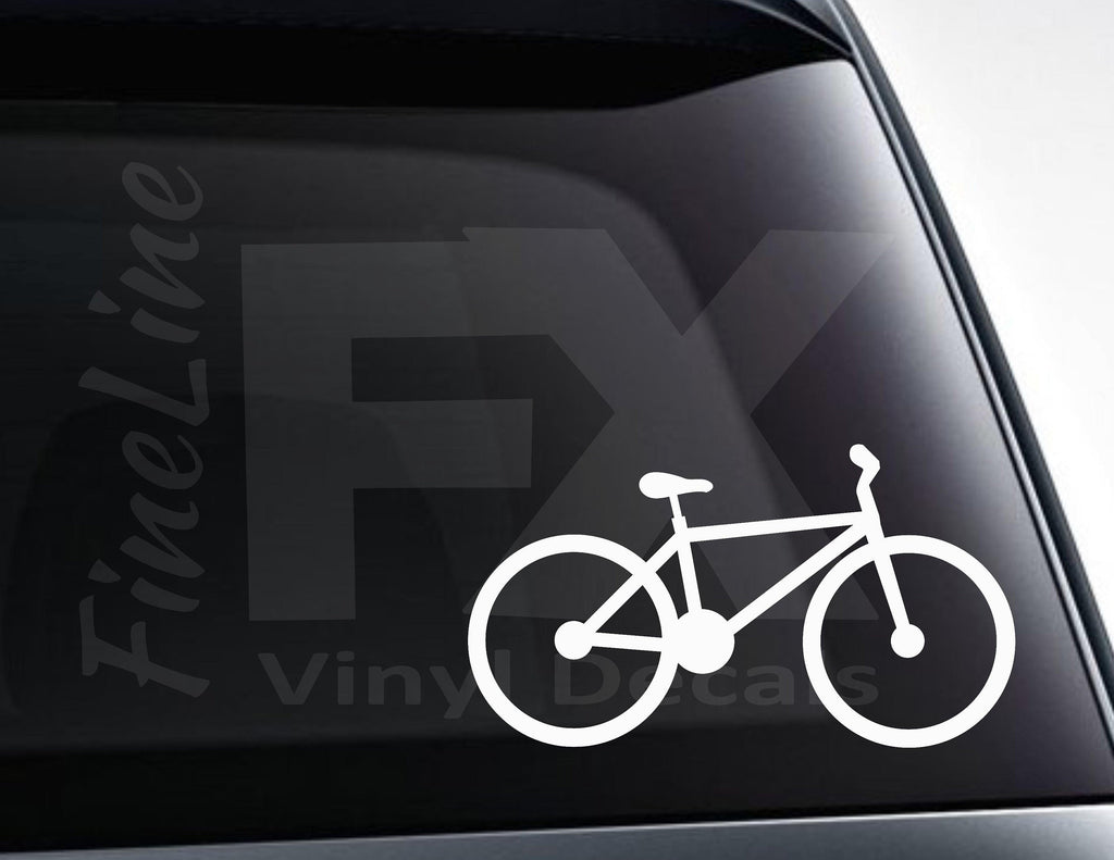 Bike Cycling Cyclist Vinyl Decal Sticker 