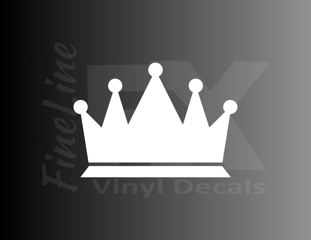 Crown King Vinyl Decal Sticker