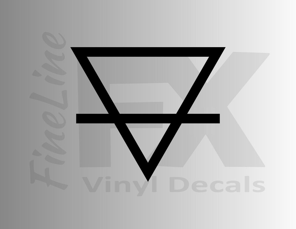 Elemental Earth Symbol Vinyl Decal Sticker / Decal For Cars, Laptops, Tumblers And More