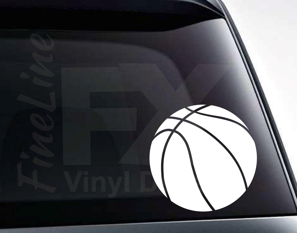 Basketball Vinyl Decal Sticker 