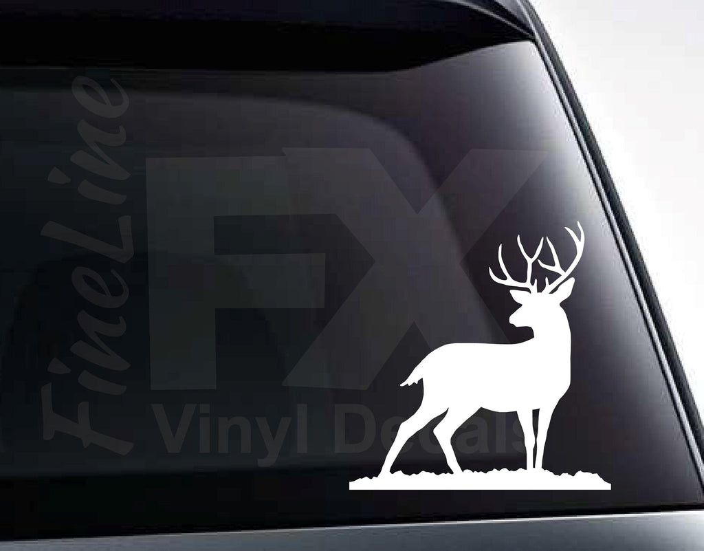 Deer Hunter Buck Vinyl Decal Sticker 
