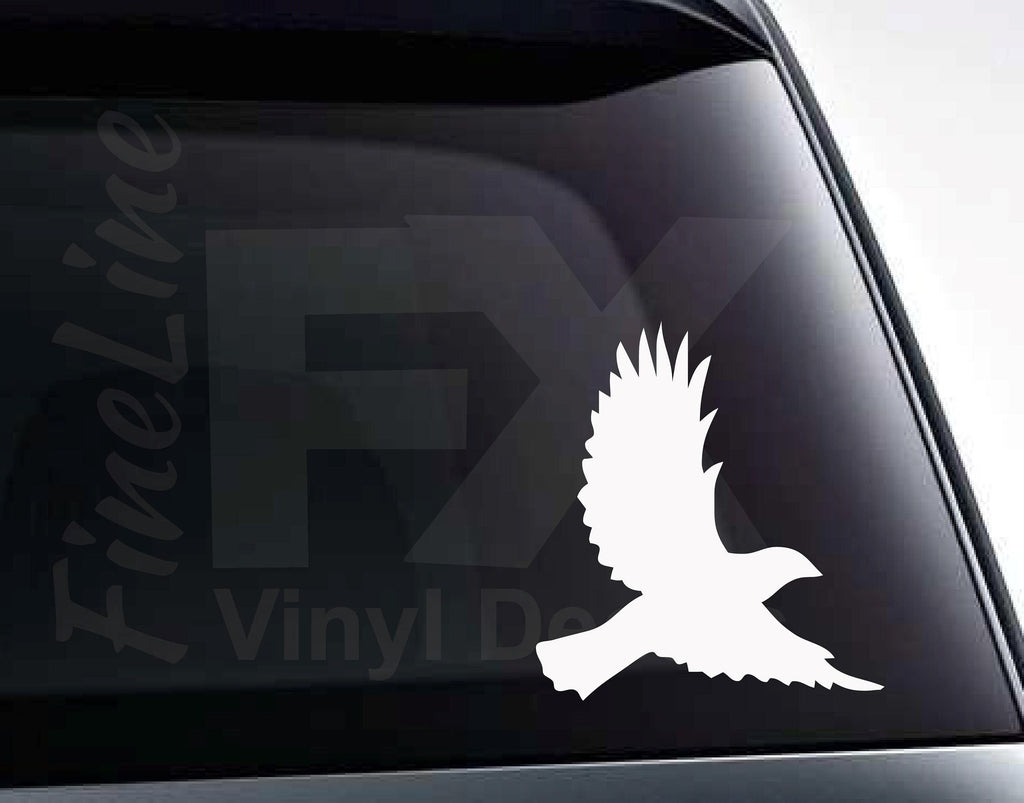 Crow Raven Bird Vinyl Decal Sticker 