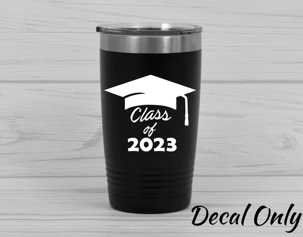 Class of 2023 Senior Graduation Vinyl Decal Sticker / Decal For Cars, Laptops, Tumblers