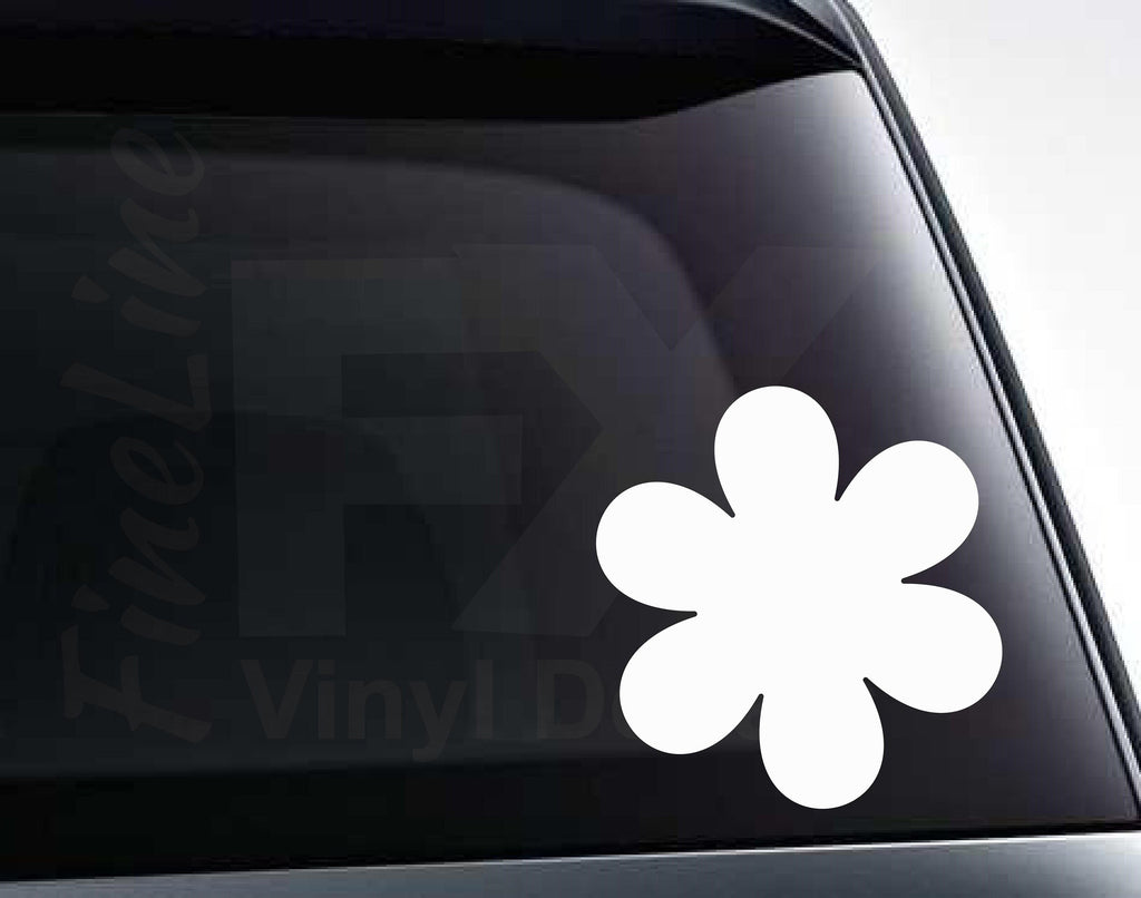 Flower Shape Vinyl Decal Sticker / Decal For Cars, Laptops, Tumblers And More