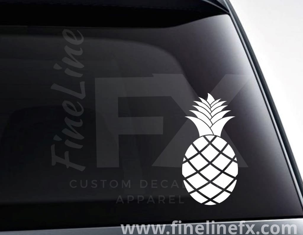 Pineapple Vinyl Decal Sticker - FineLineFX