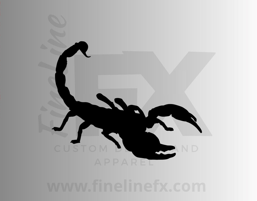 Scorpion Spider Vinyl Decal Sticker - FineLineFX