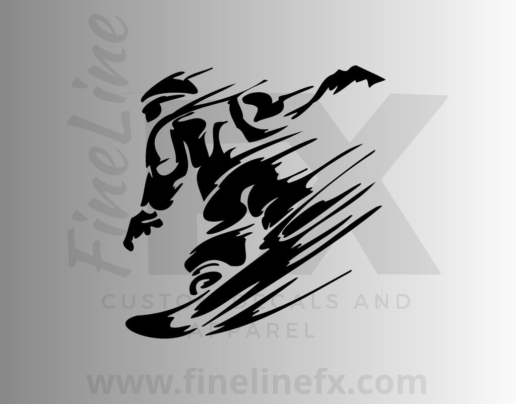 Snowboarding Extreme Sports Vinyl Decal Sticker - FineLineFX