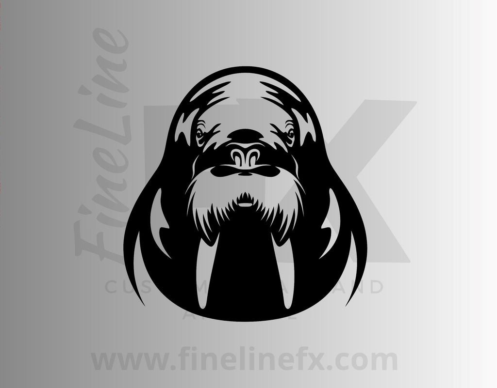 Walrus Vinyl Decal Sticker - FineLineFX